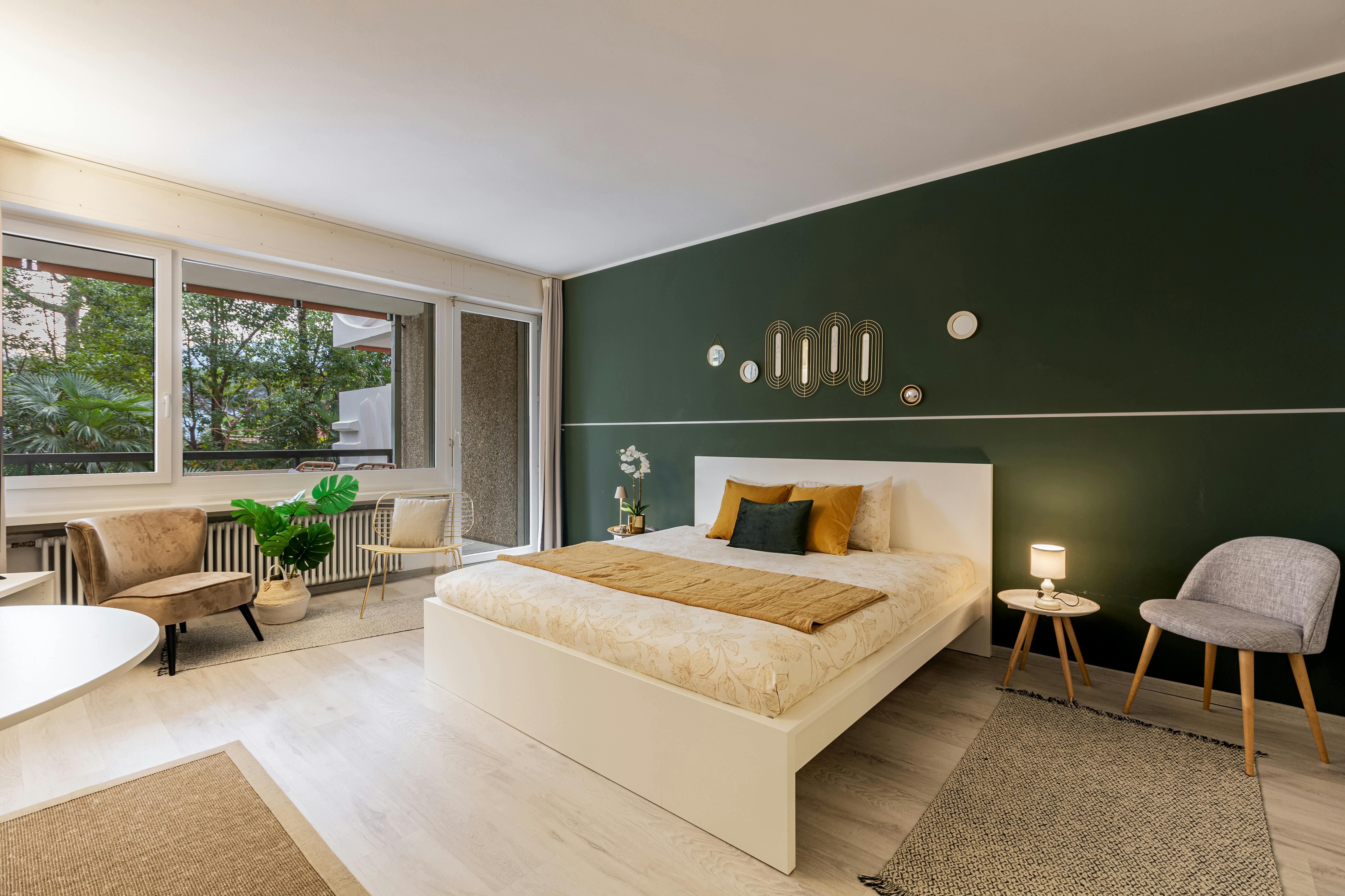 Ambiance haut de gamme et chambre élégante