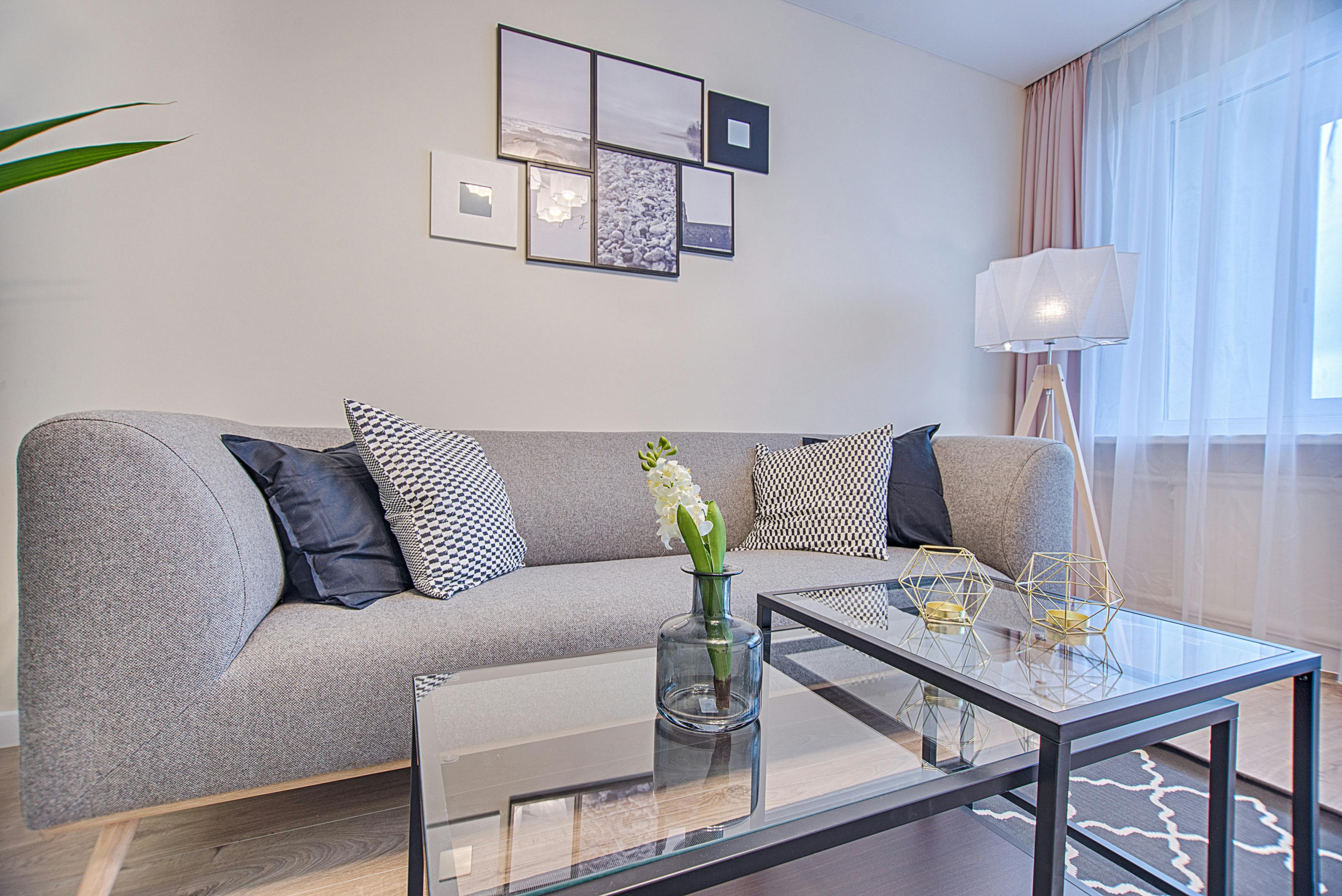 Préparation élégante du logement